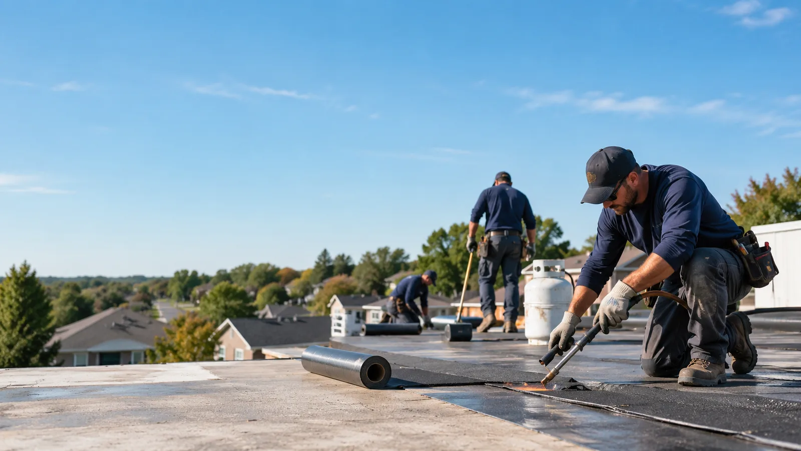 Flat Roof Leak Repair providers in Frederic, WI